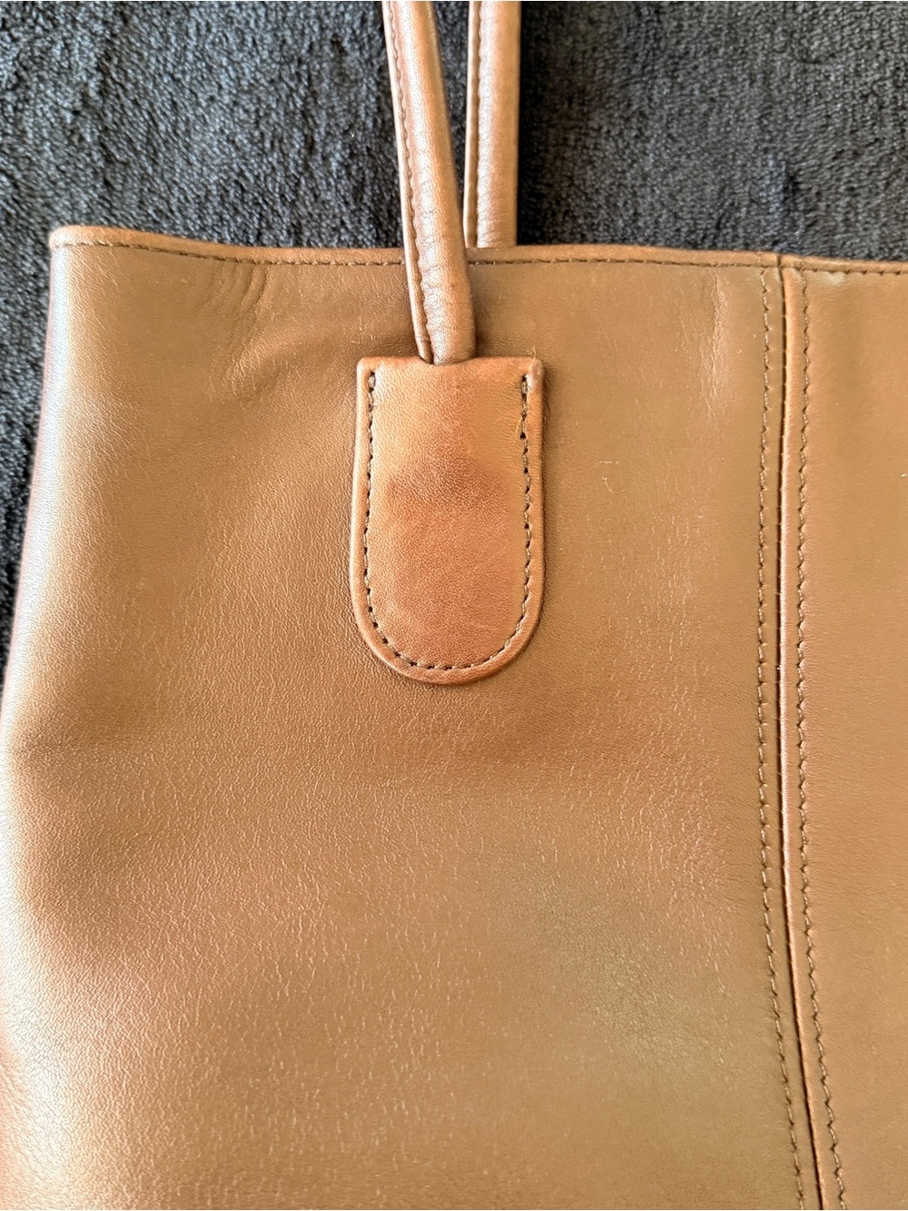 Coach 1996 Vintage Mahogany Lunch Tote Leather Shoulder Bag - Picture 8 of 12